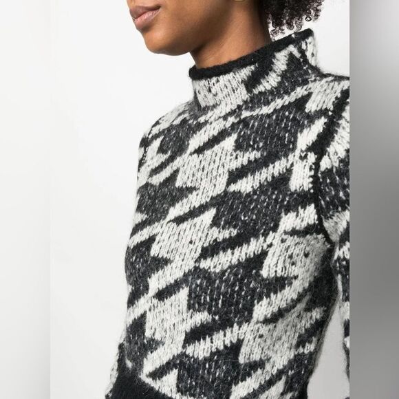 Rag & Bone Edith Mock Neck Soft Alpaca Sweater Size Medium (runs v small) NWOT - Picture 2 of 8